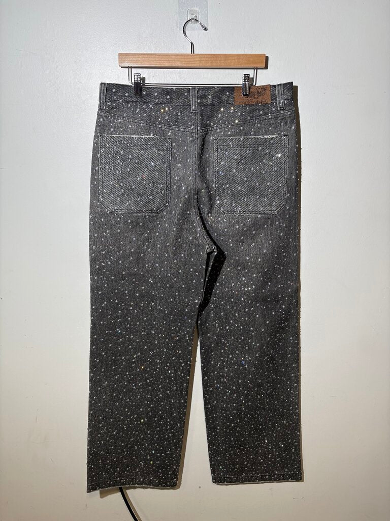 Birth of Royal Child Crystal Jeans Sz XXL