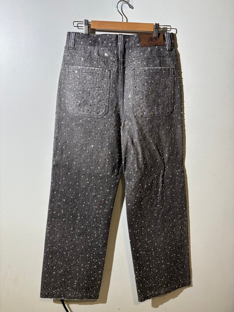 Birth of Royal Child Crystal Jeans Sz M