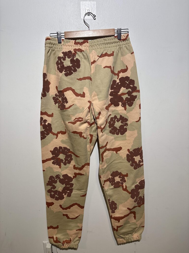 Denim Tears Tan Camo Wreath Sweatpants Sz. M