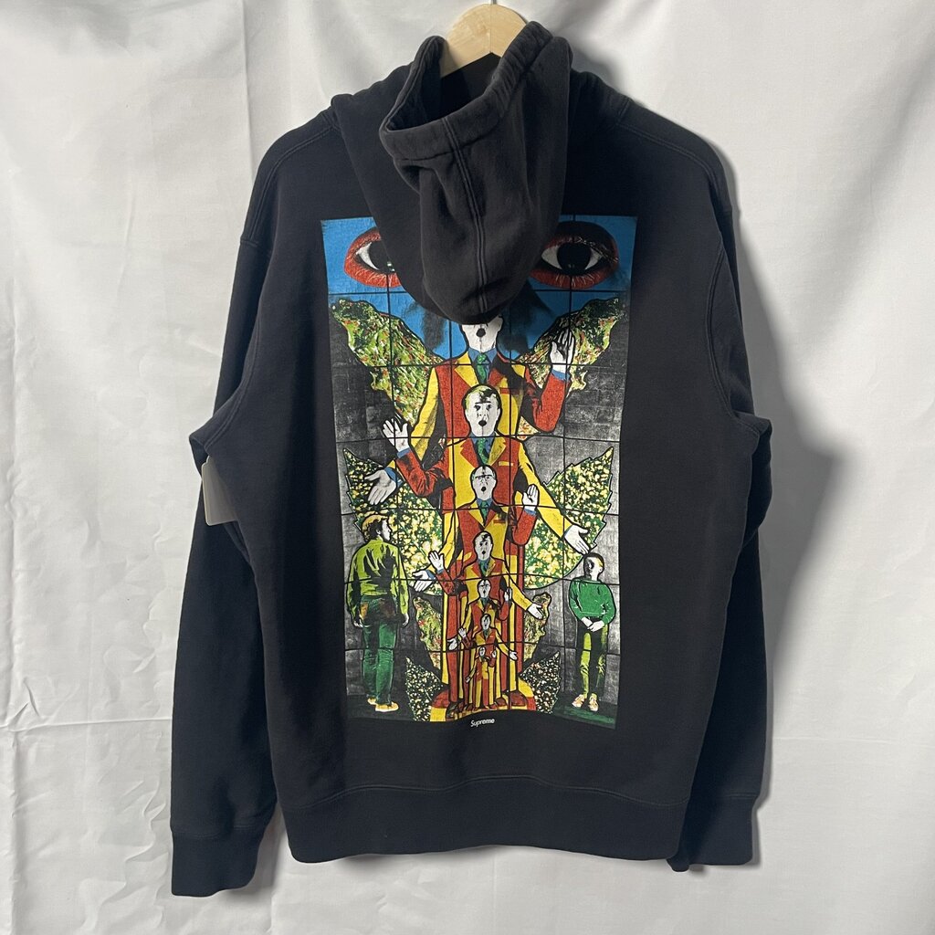 Supreme Black Life Hoodie Sz. L