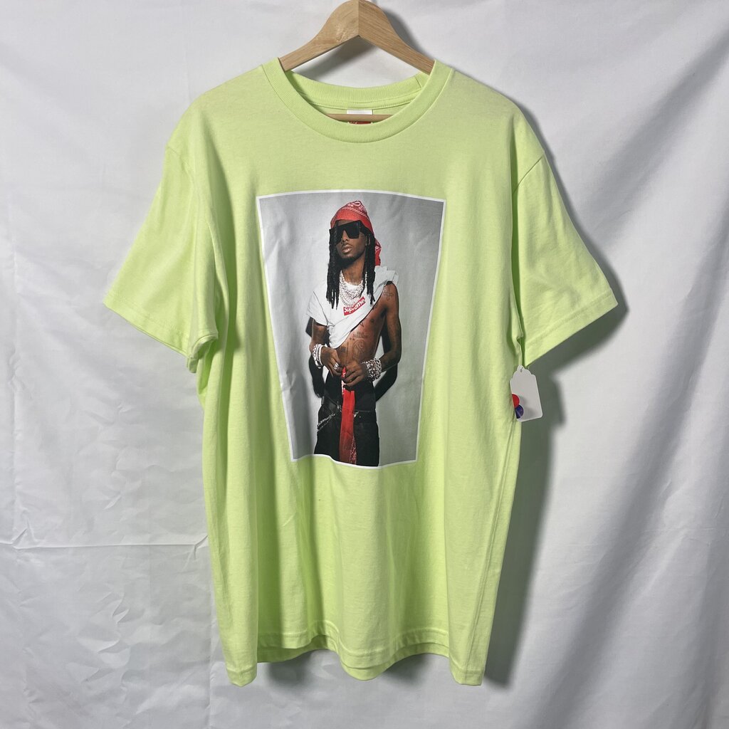 Carti Supreme Lime Green tee Sz. M