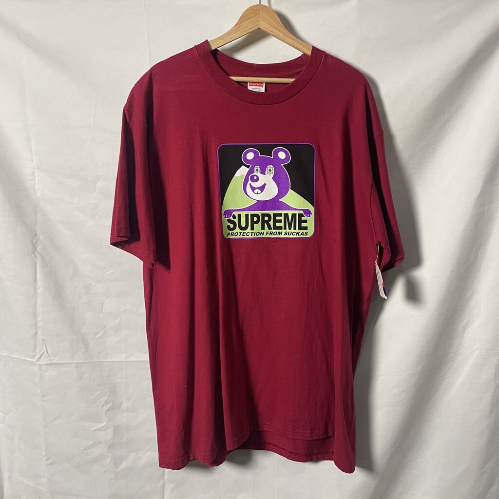 Supreme Protection from Suckas Tee Sz. XL