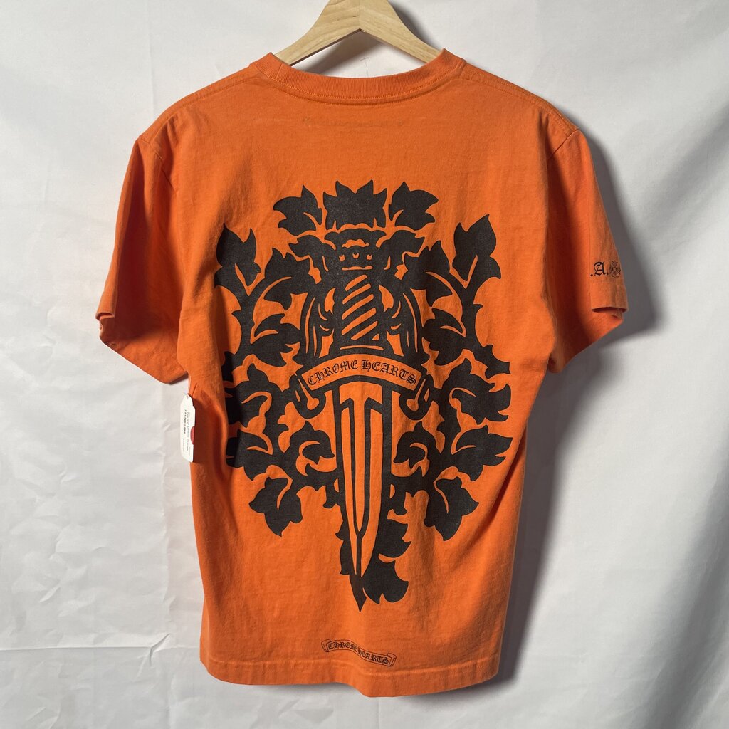 Chrome Hearts Orange Tee Sz. S