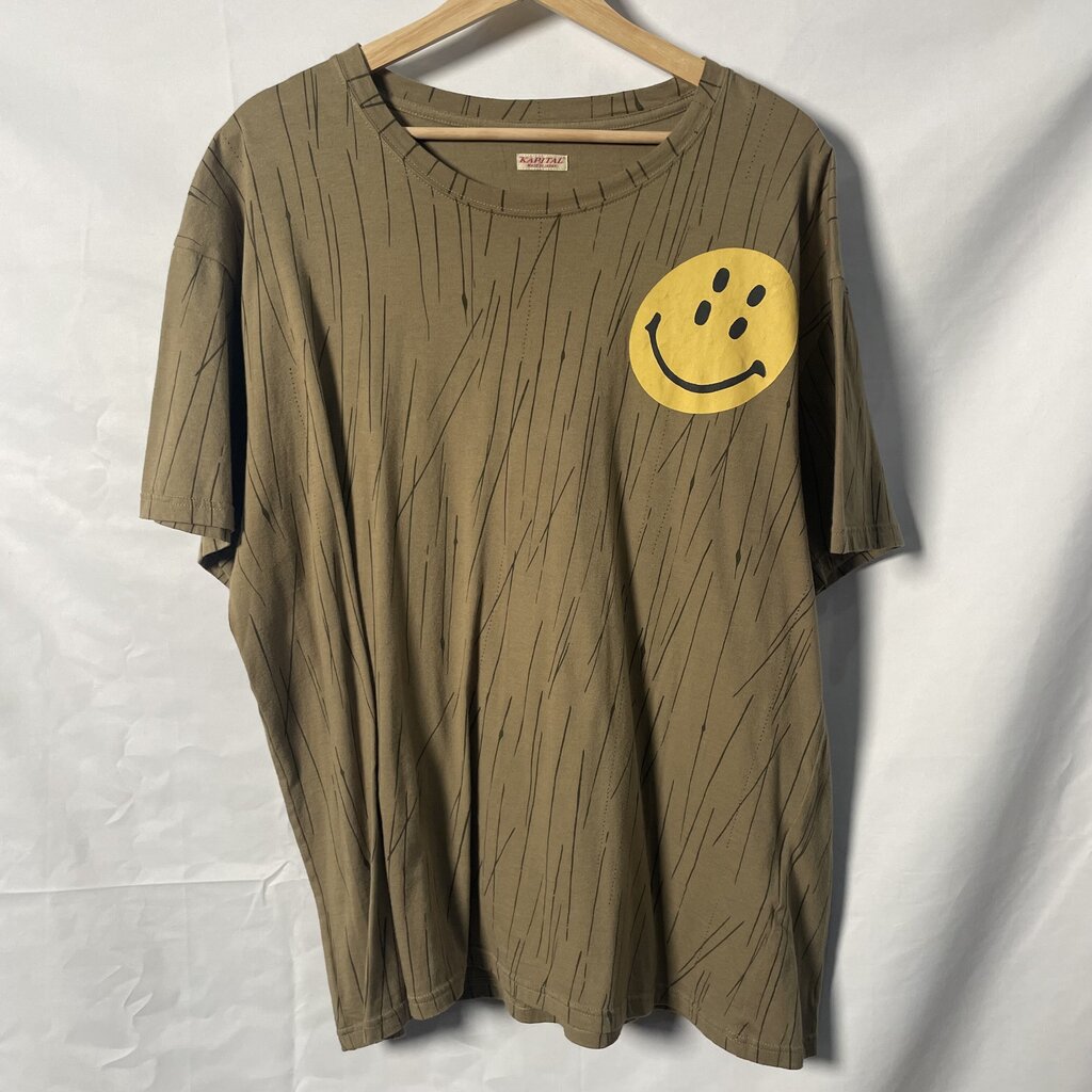 Kapital Camo Smiley Tee Sz. 5