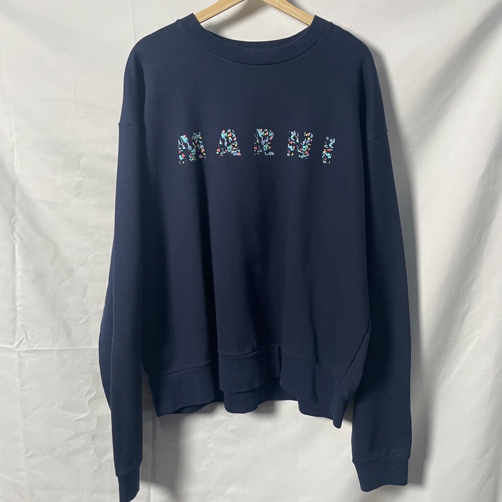 Marni Colorful Logo Sweater Sz. 50
