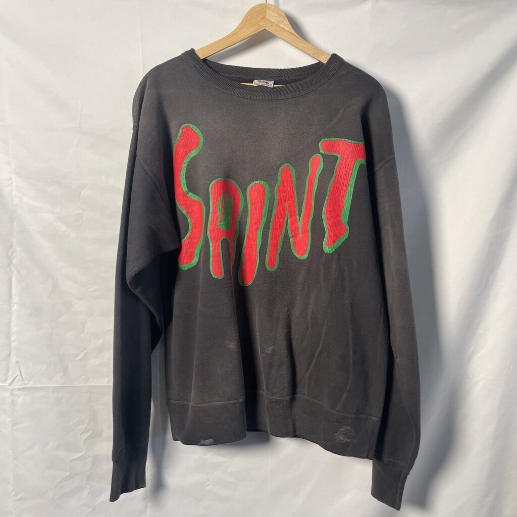 Saint Micheal Black MX6 Crewneck Sz. L