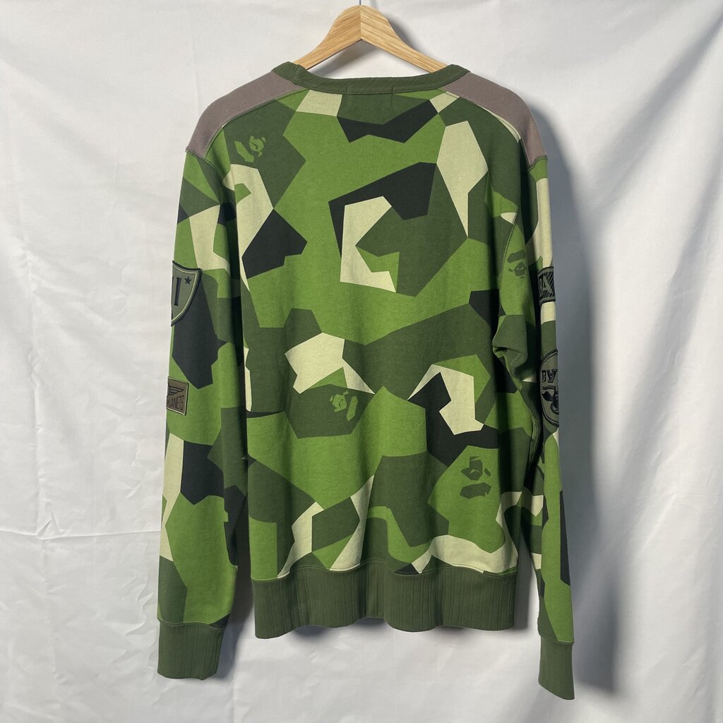 Bape Green Crewneck Sz. L