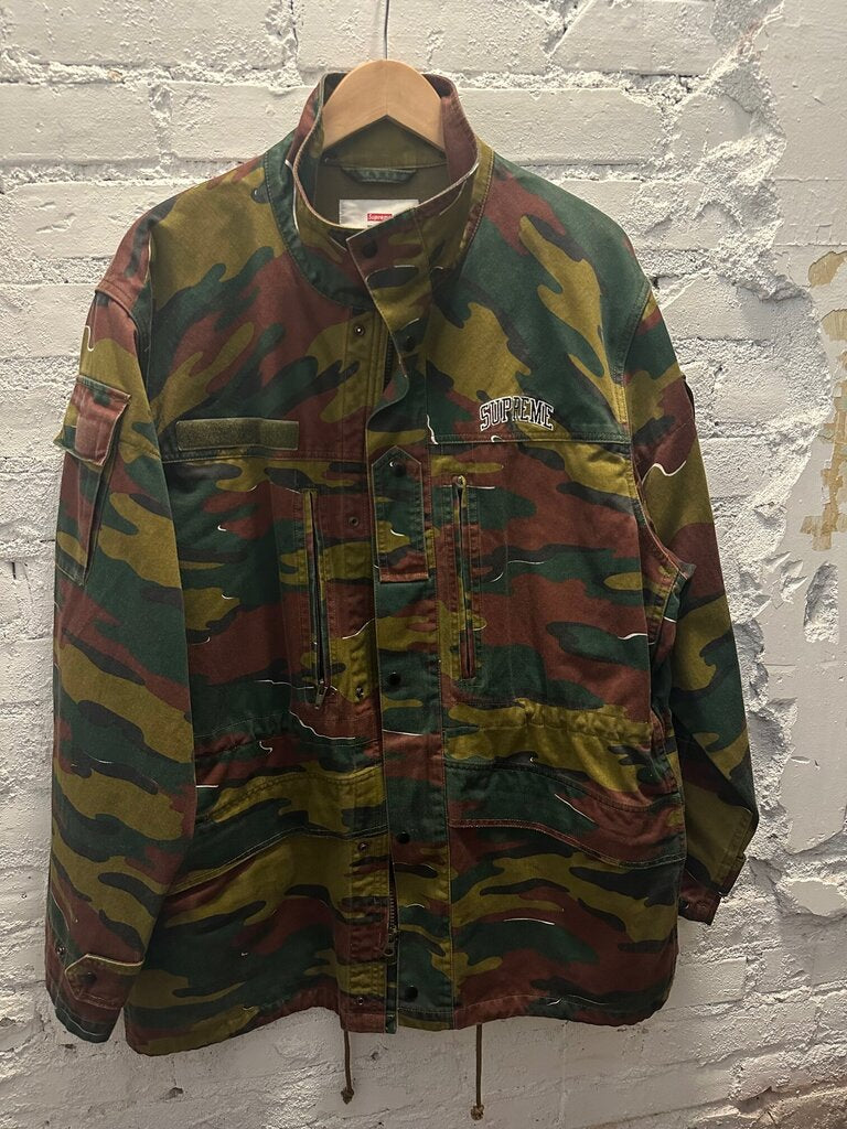 SUPREME CAMO PARKA TRENCH SZ.L