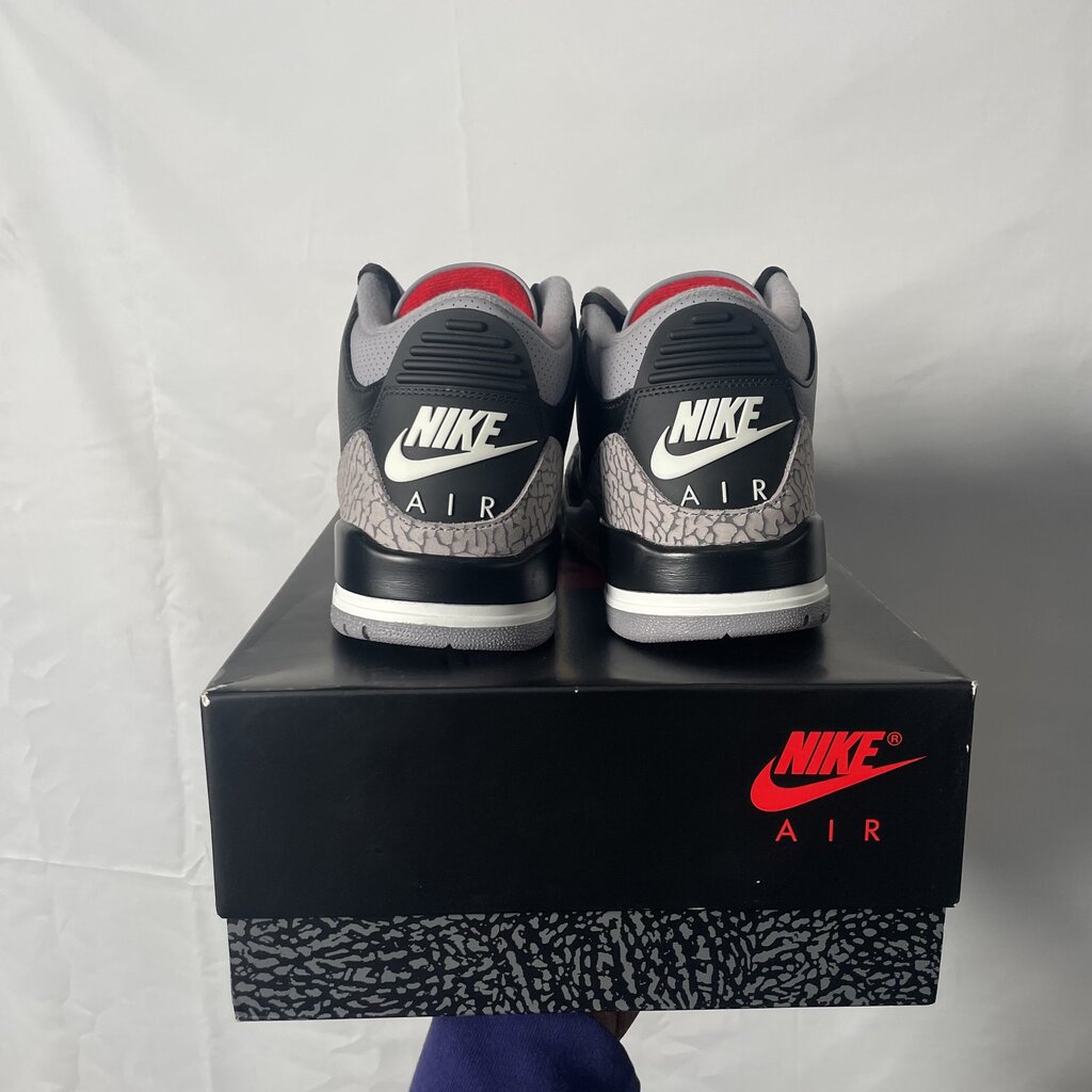 Jordan 3 Black Cement Sz. 11.5