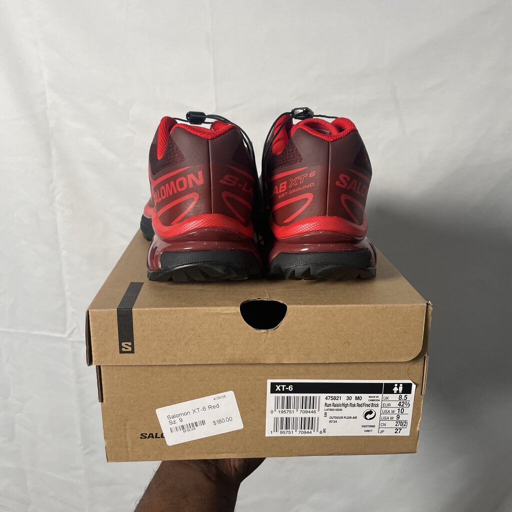 Salomon XT-6 Red Sz. 9