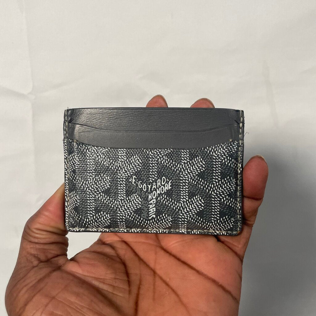 Goyard Grey Card Holder