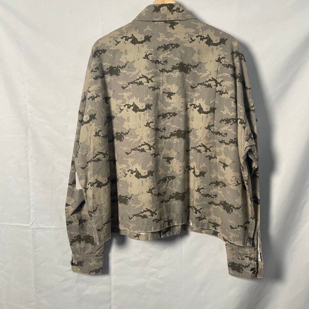 HMDD Camo Buttun Up Sz. S