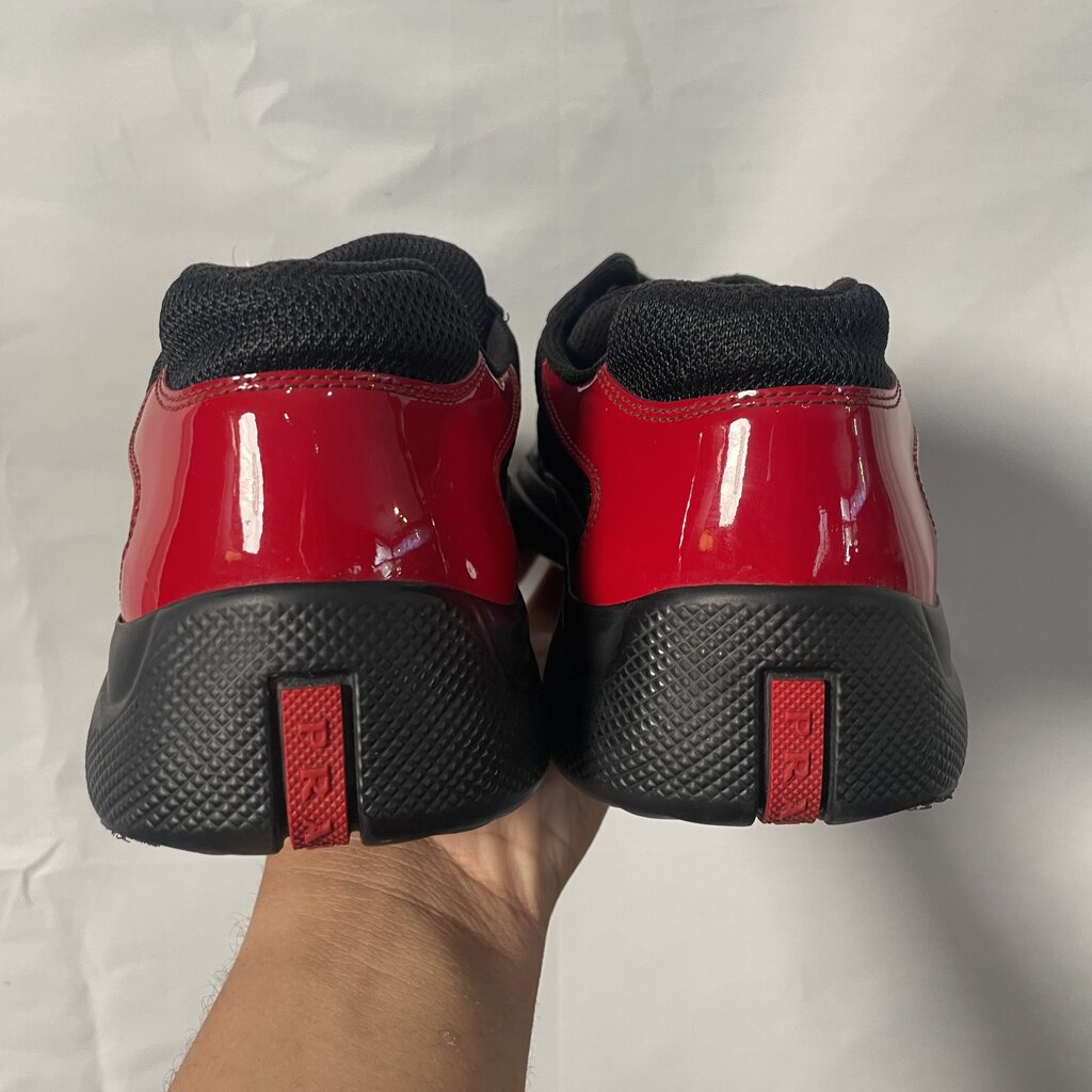 Black n Red Prada Cups Sz. 10.5
