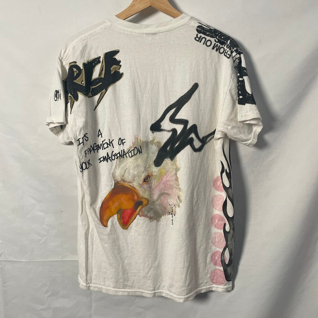 Cactus Jack Fragment Eagle Tee Sz. S