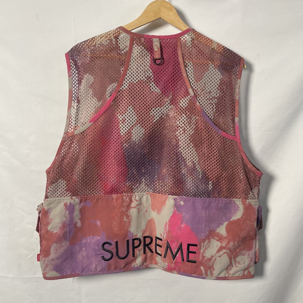Supreme Pink Dye Vest Sz. M