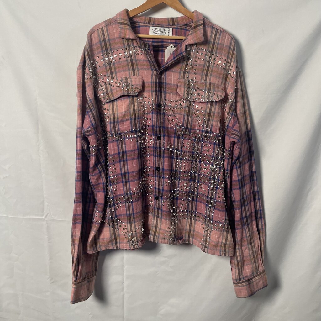 Pink Vale Flannel Sz. XL