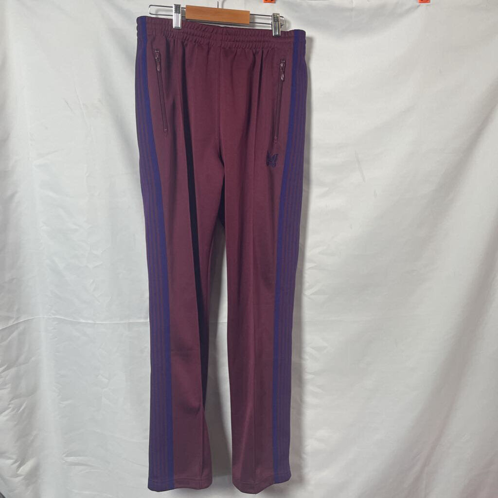 Burgandy and Purple Needle Sweats Sz. S