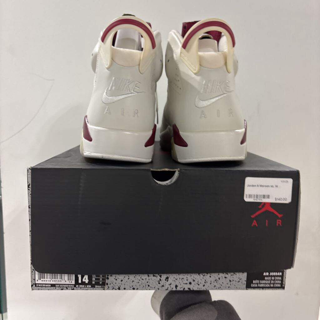 Jordan 6 Maroon sz. 14