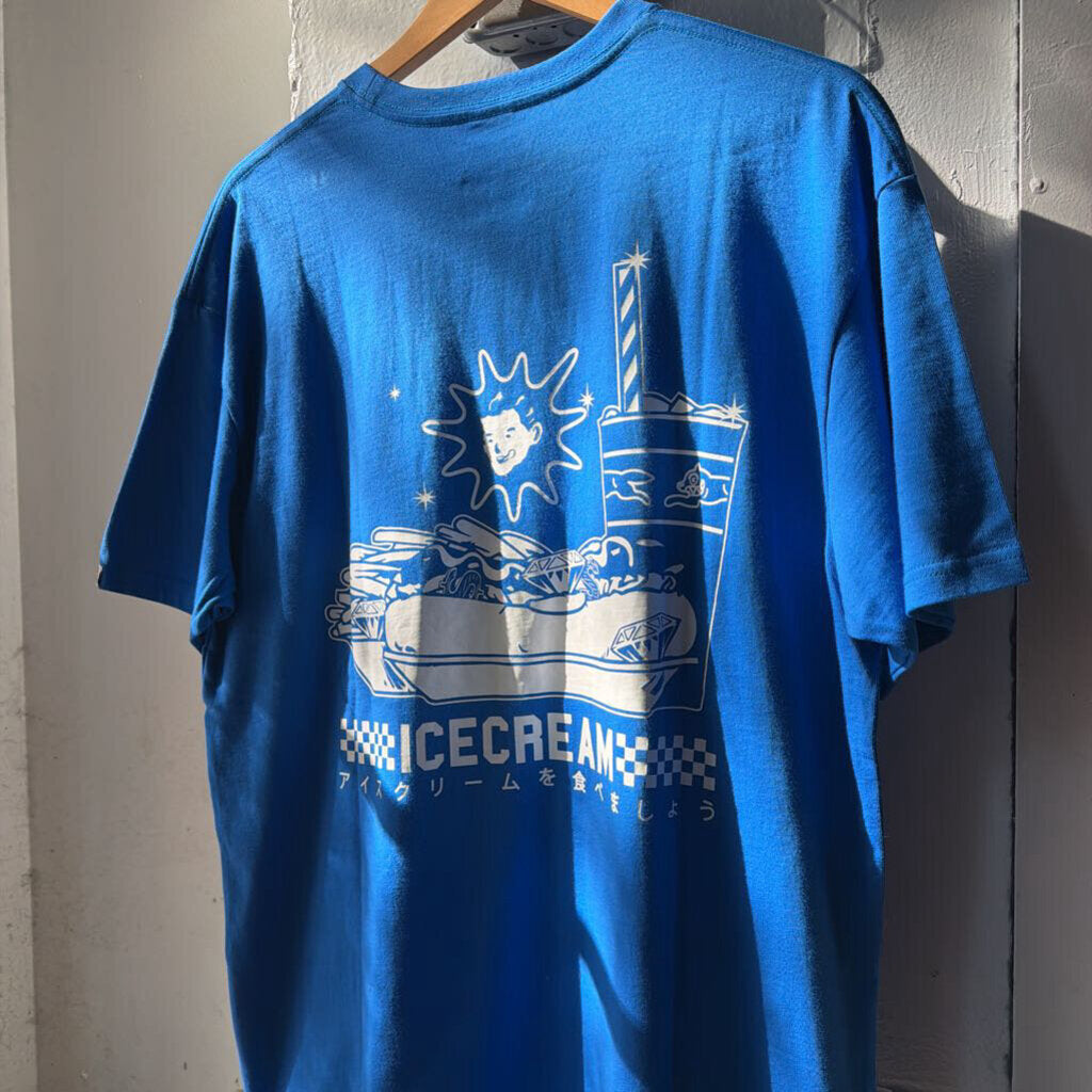 ICE CREAM SMALL LOGO TEE SZ.L