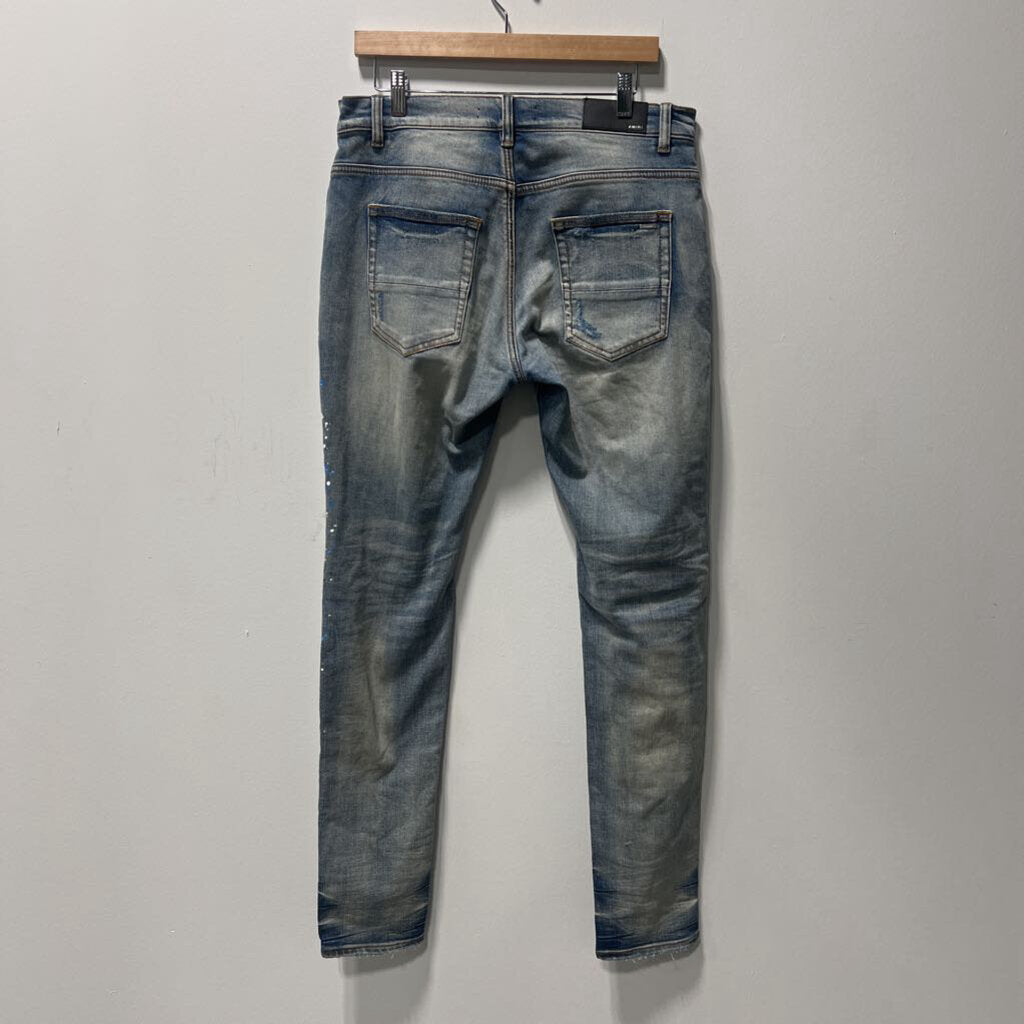 AMIRI PAINT DENIM 32W