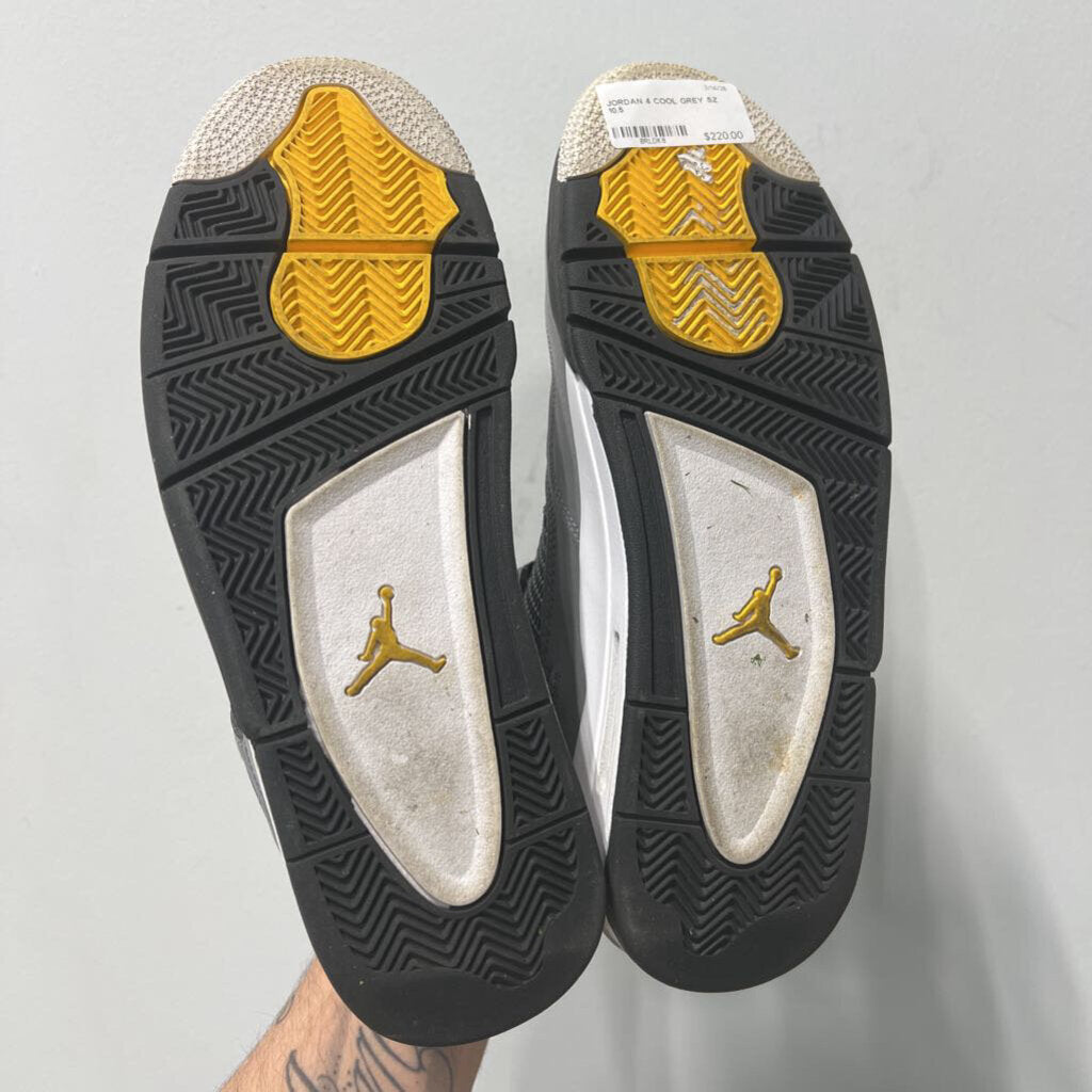 JORDAN 4 COOL GREY SZ 10.5