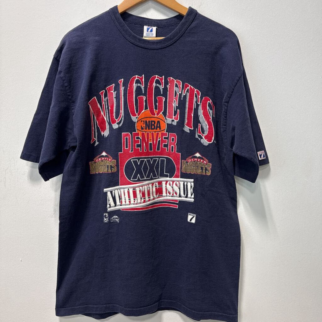 VINTAGE DENVER NUGGETS TEE SZ.XL