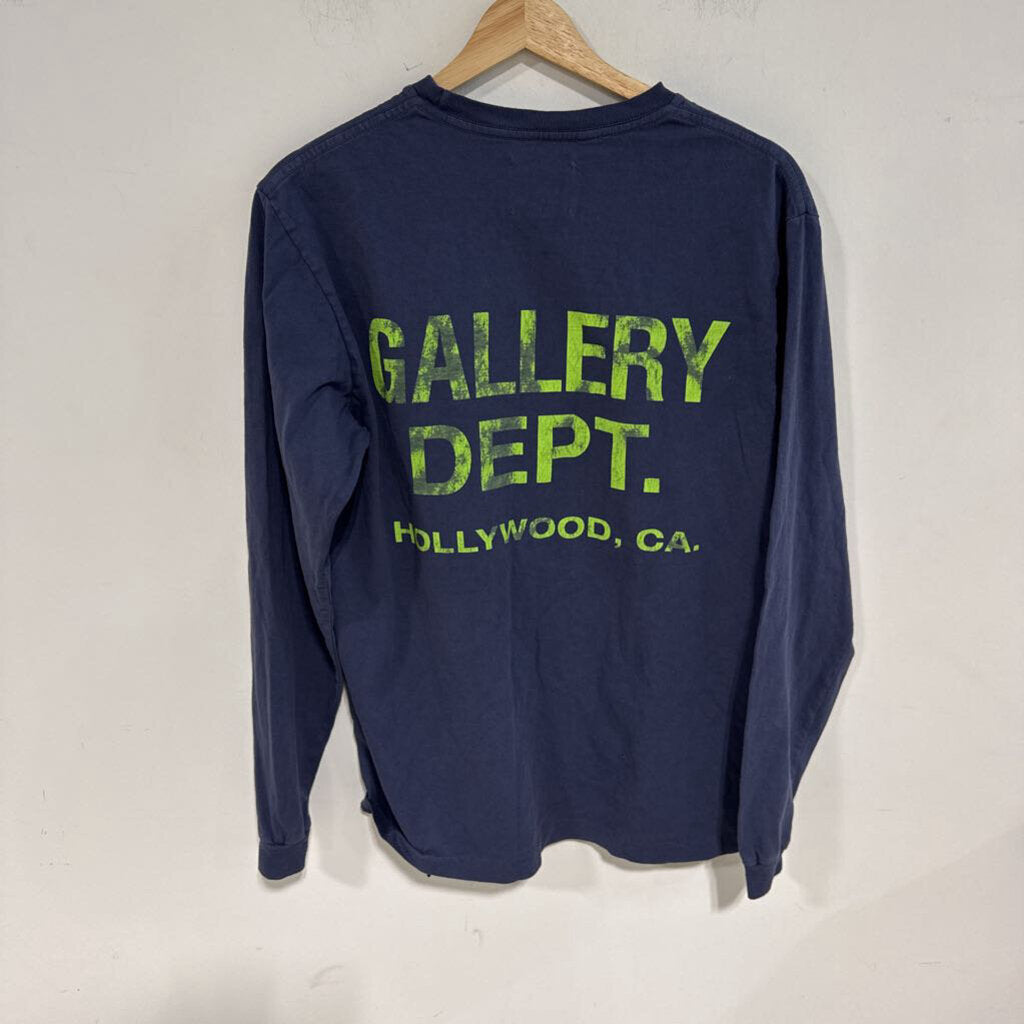 GALLERY DEPT TEE NAVY SZ.S