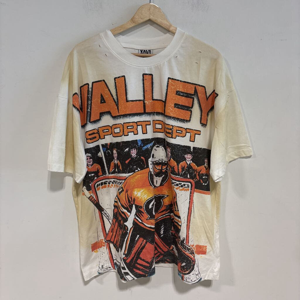 VALE HOCKEY TEE SZ M