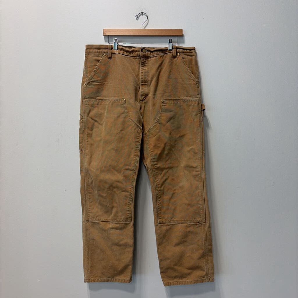 TAN CARHARTT DOUBLE KNEES SZ 40
