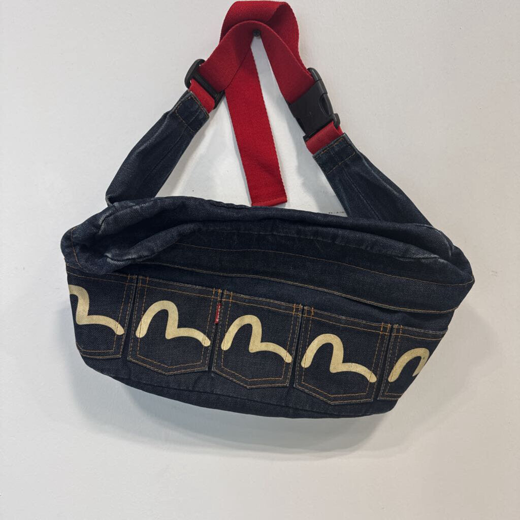EVISU DENIM FANNY PACK
