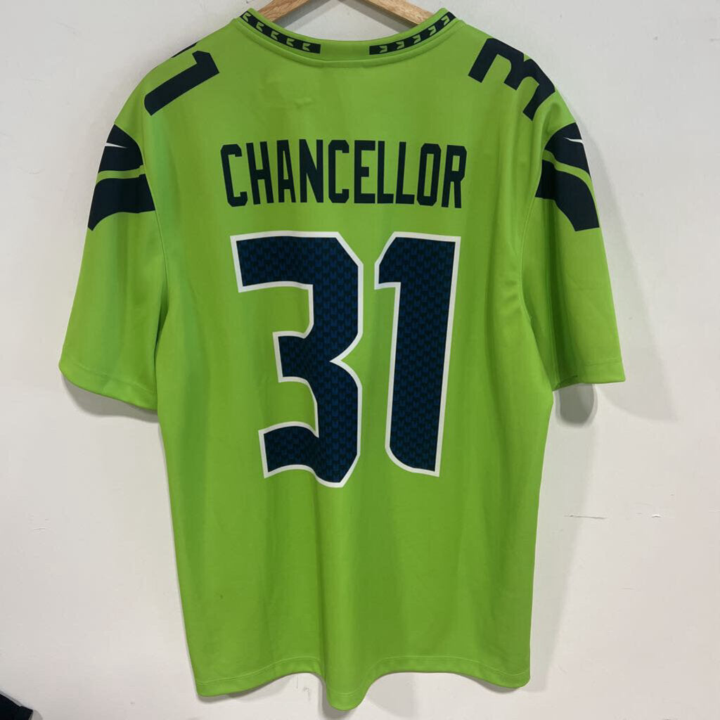 SEAHAWKS COOL RUSH JERSEY Sz L