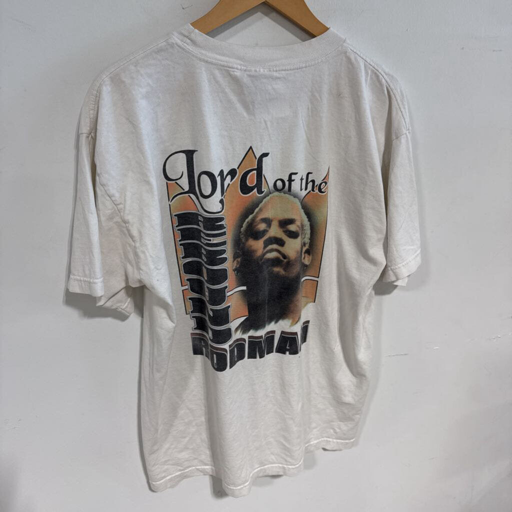 VINTAGE RODMAN TEE SZ XL