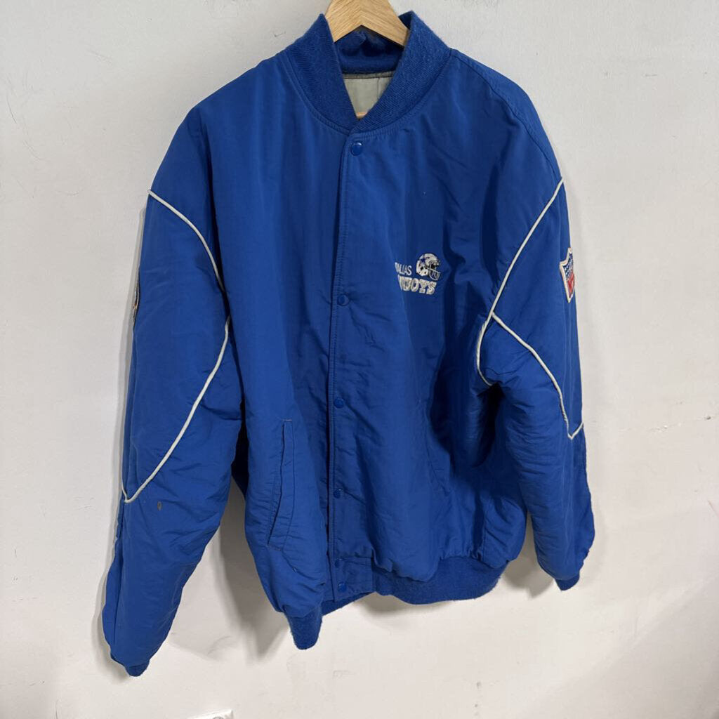 COWBOYS VARSITY JACKET SZ XL