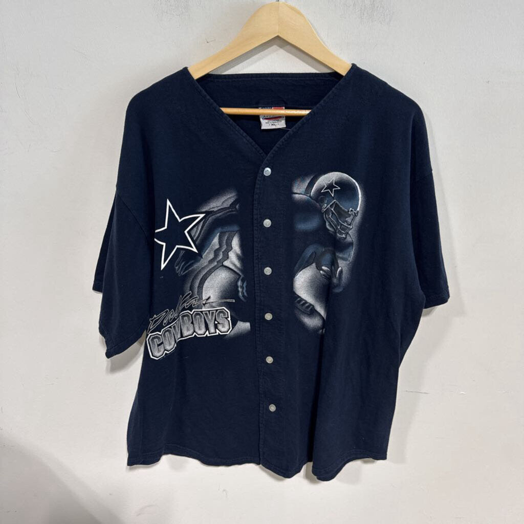 COWBOYS BASEBALL JERSEY SZ XL