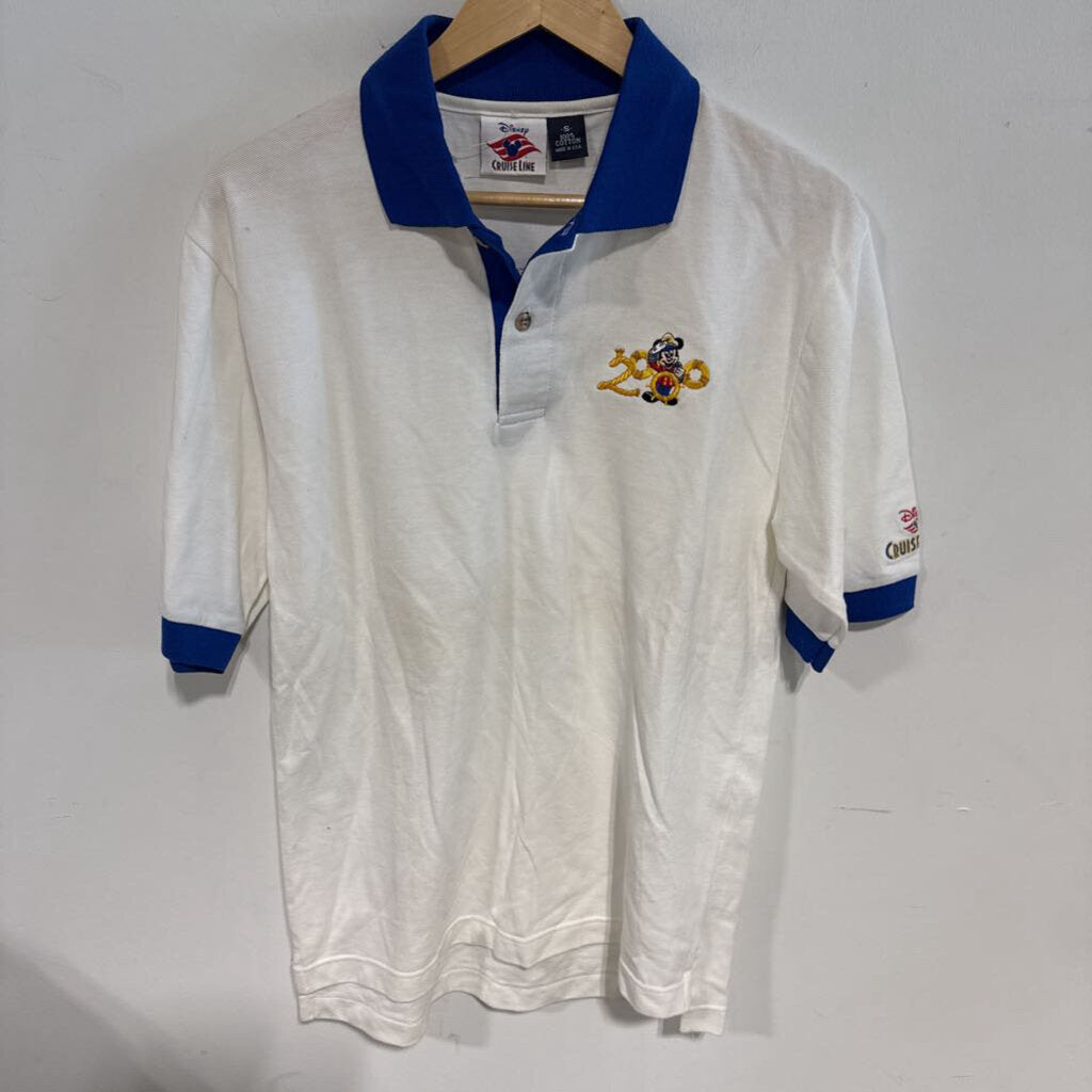 MICKEY MOUSE POLO TEE SZ S