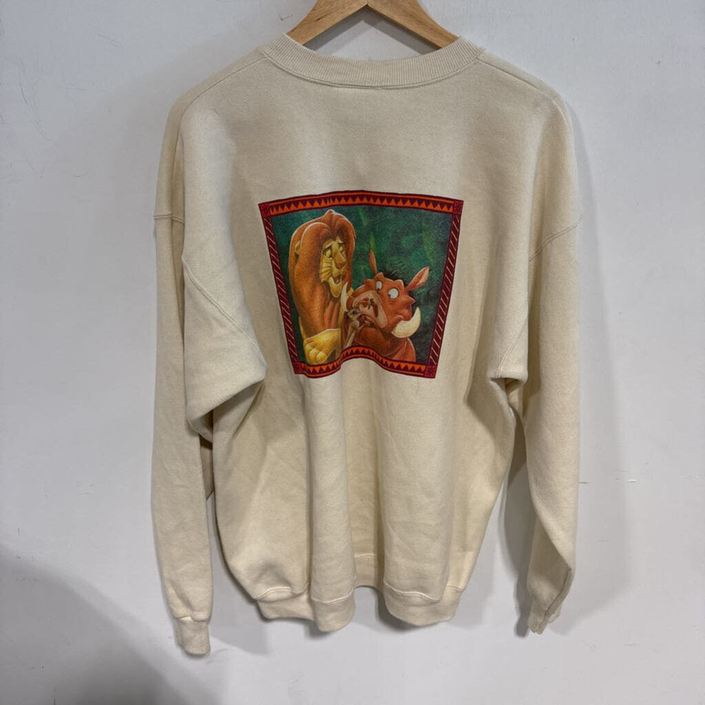 LION KING SWEATER SZ XL
