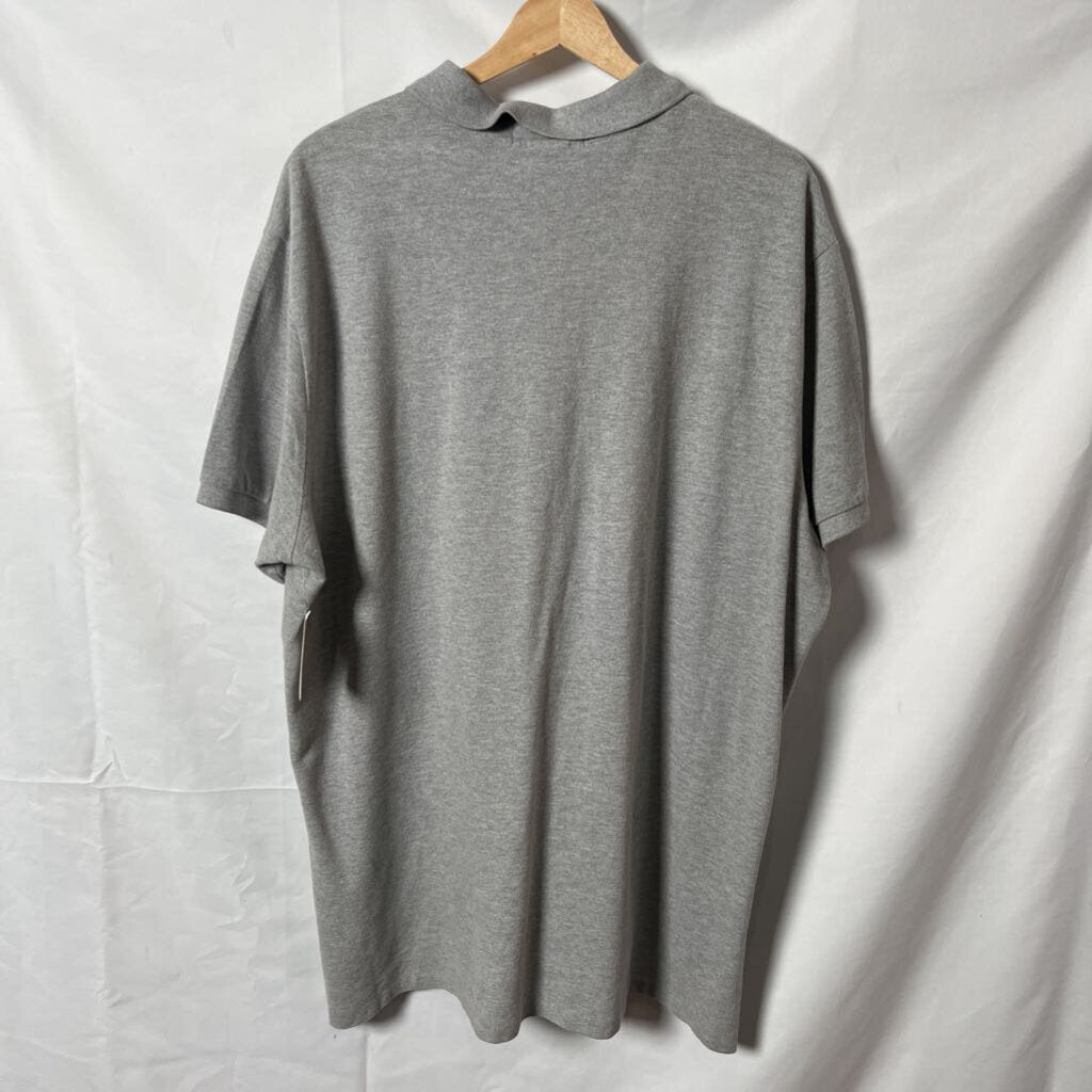 Grey Polo Button up Sz. XXL