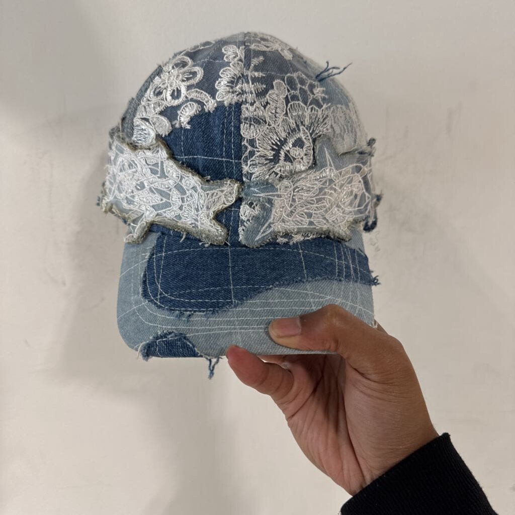 WHO DECIDES WAR DENIM HAT