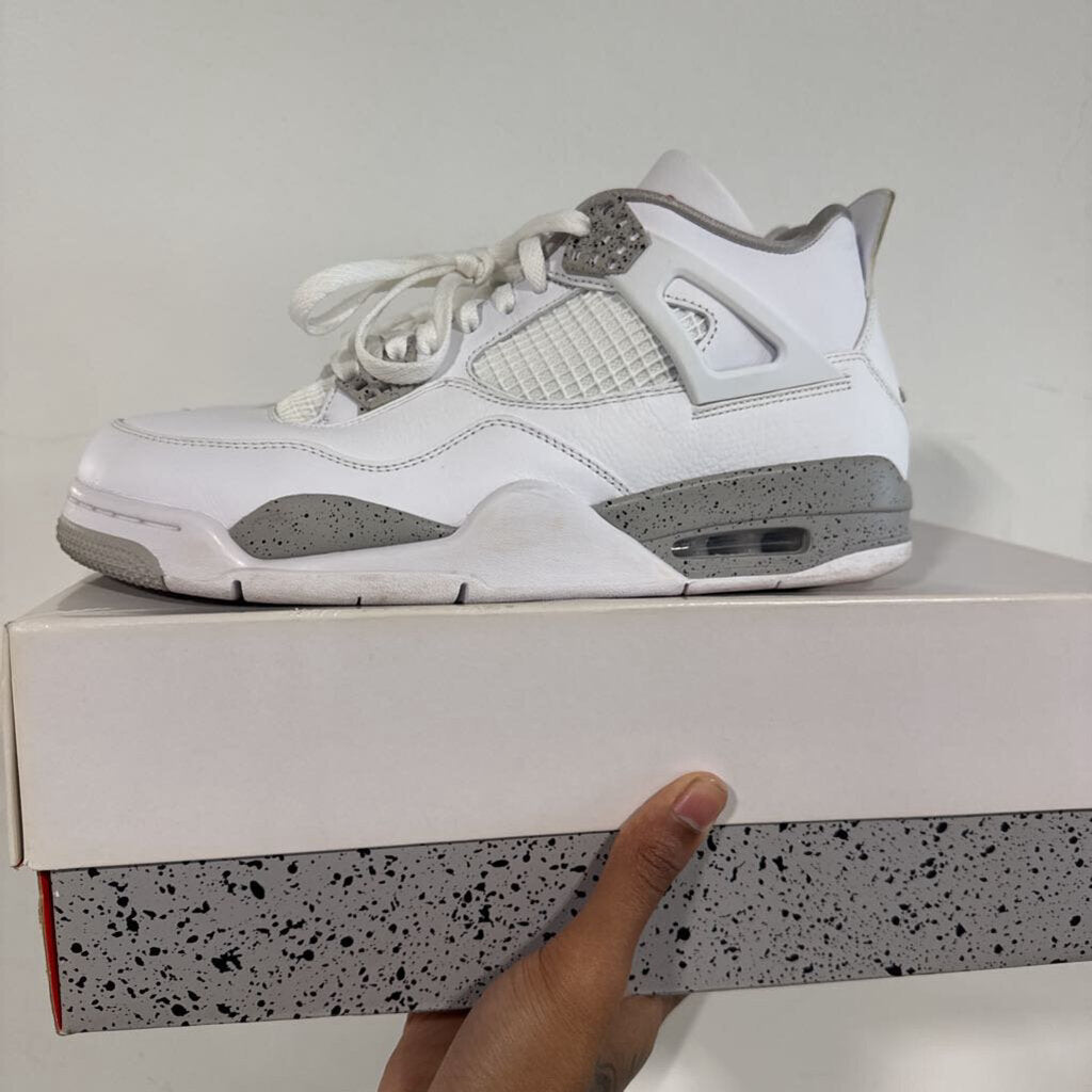 JORDAN 4 WHITE OREO SZ 10.5
