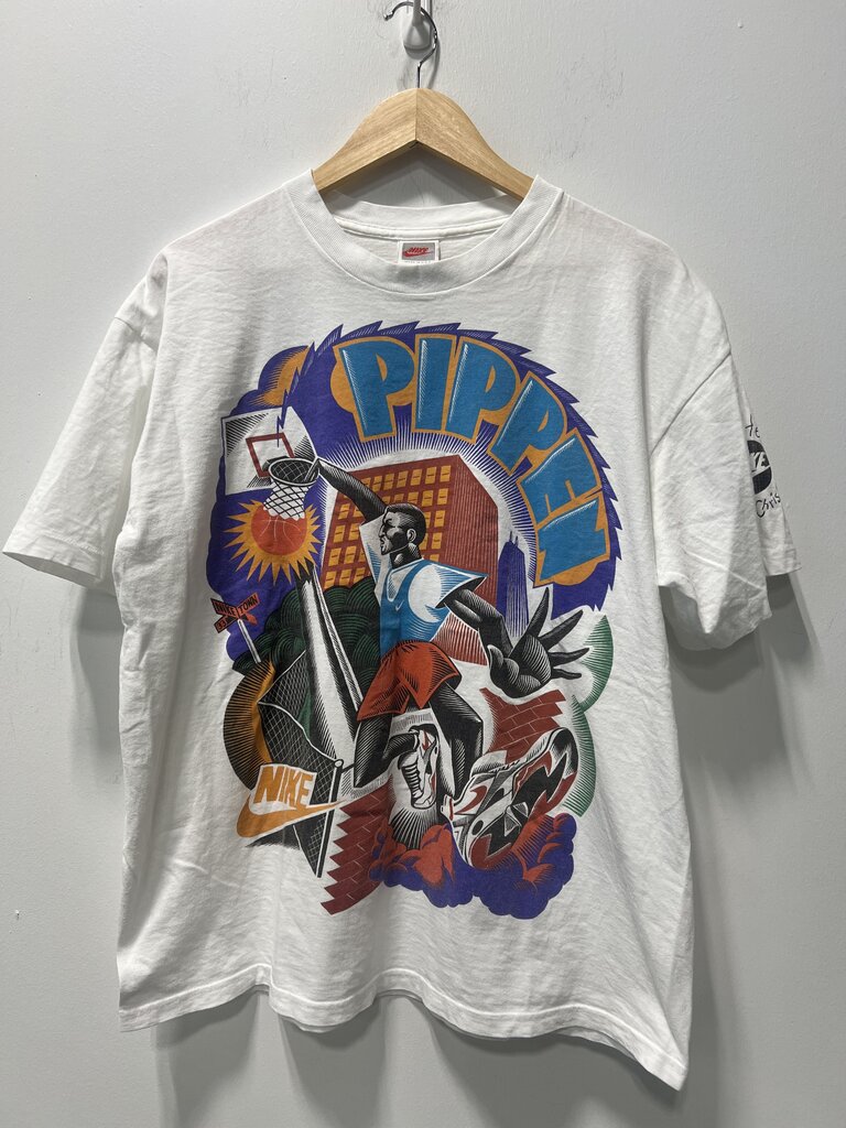 VINTAGE NIKE PIPPIN TEE SZ L