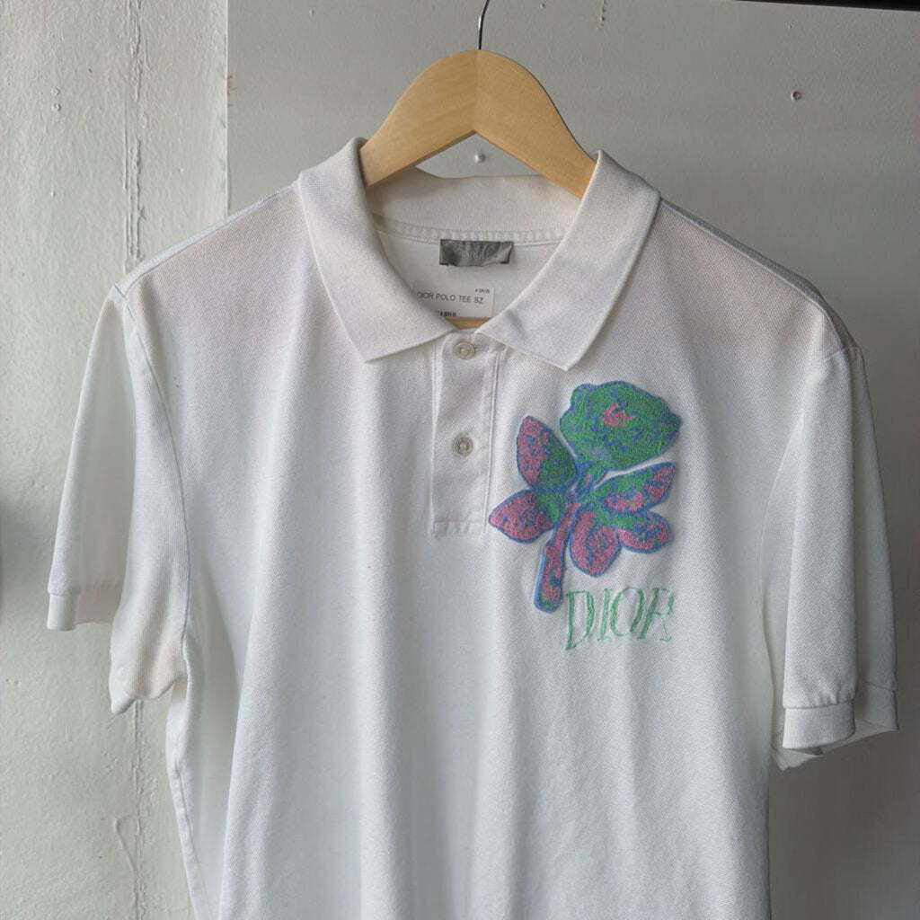 DIOR POLO TEE SZ. M