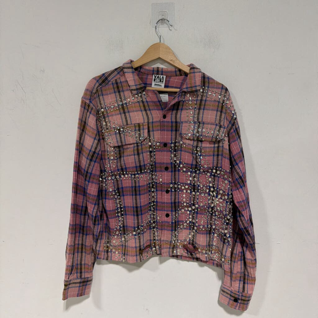 VALE PINK FLANNEL SIZE S