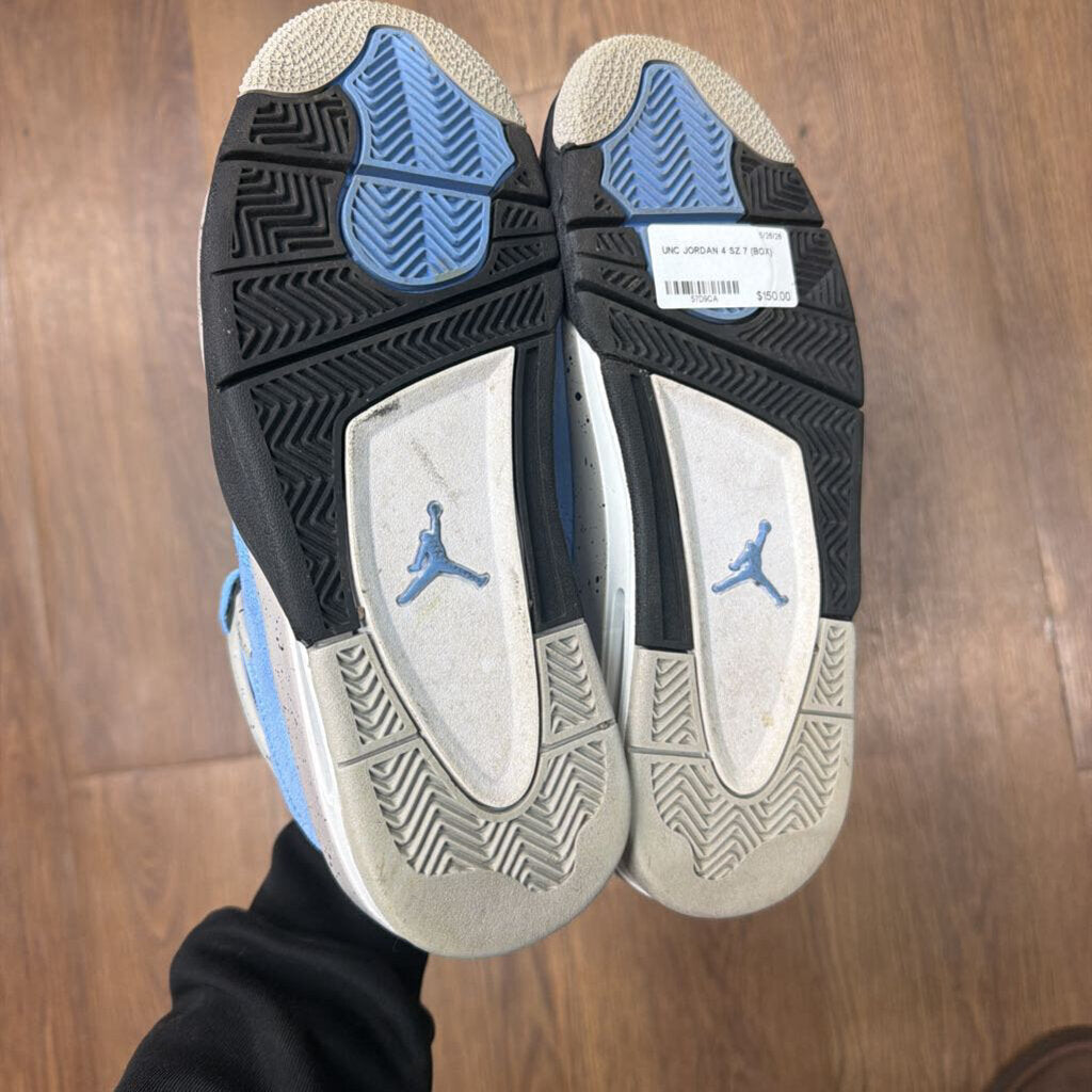 UNC JORDAN 4 SZ 7 (BOX)