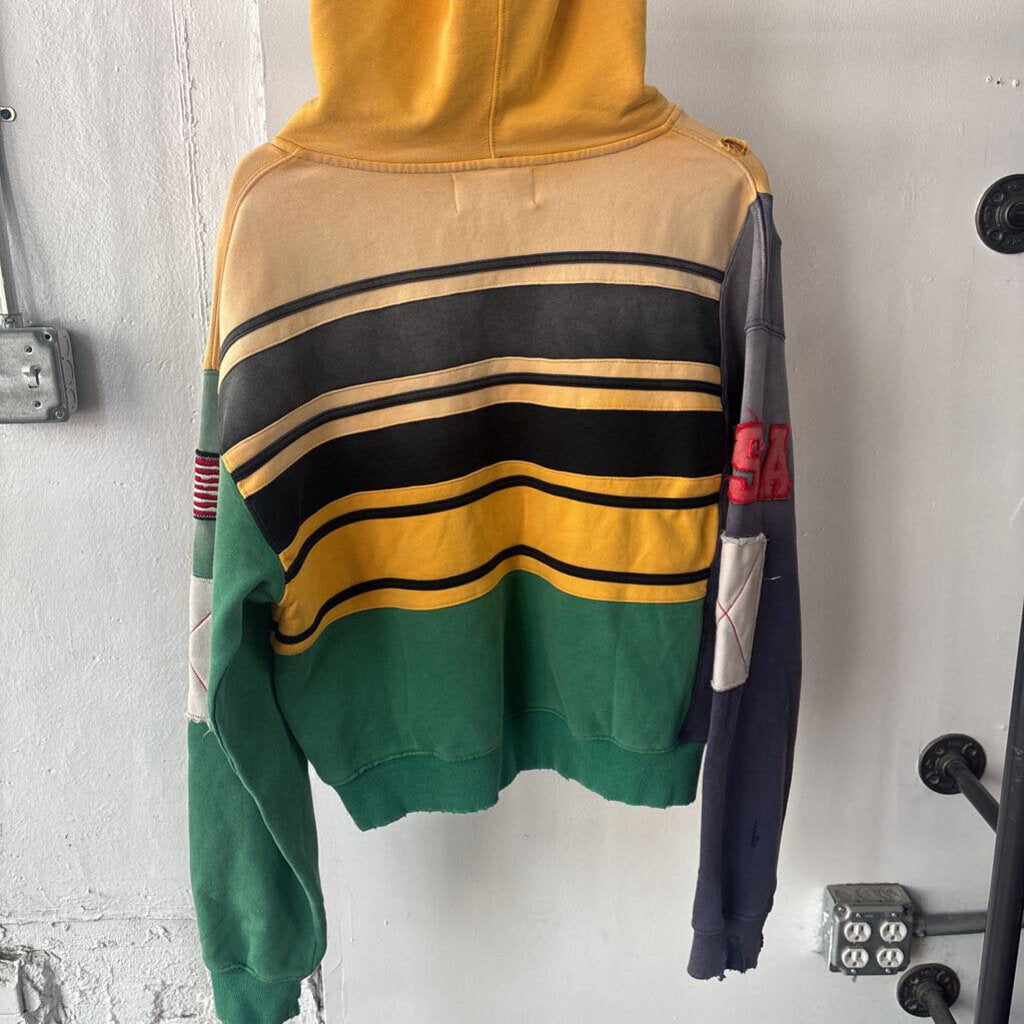 VALE DREAM MULTI PATCH HOODIE SZ.S
