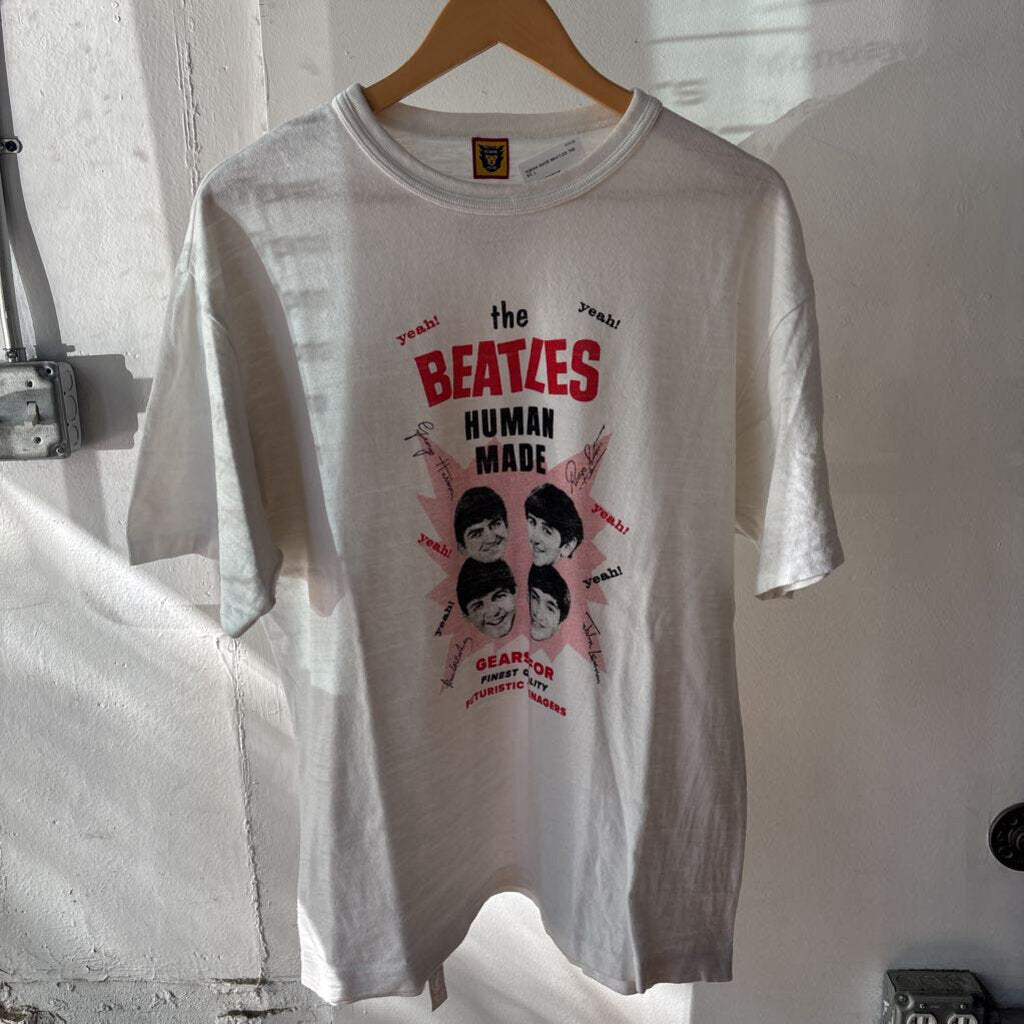 HUMAN MADE BEATLES TEE SZ. L