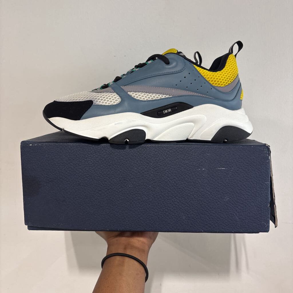 DIOR B22 GREY/YELLOW SZ 45