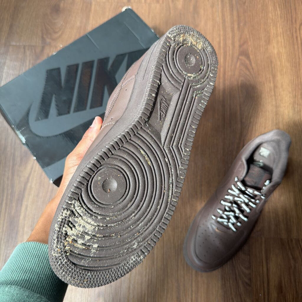 BROWN SUPREME AF1 SZ 12