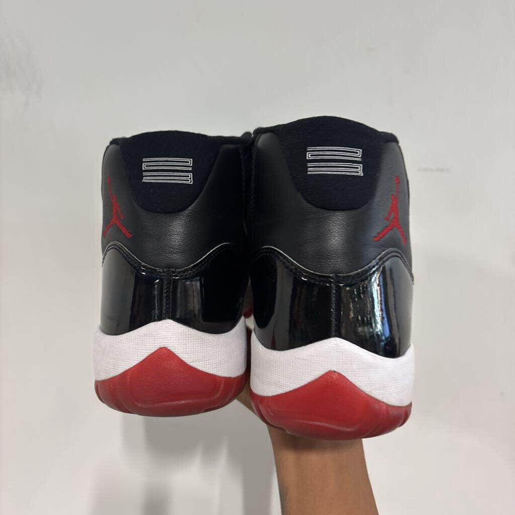 JORDAN 11 BRED SZ 11.5 ''NO BOX''