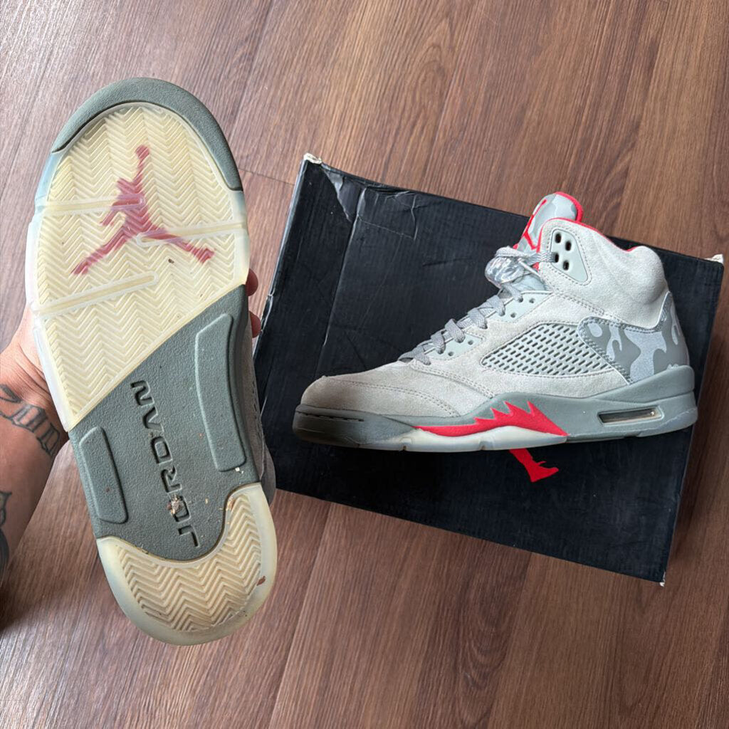AIR JORDAN 5 " CAMO I23 " SZ.10.5