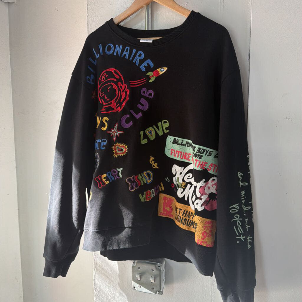 BBC PEACE & LOVE CREWNECK SZ.2X